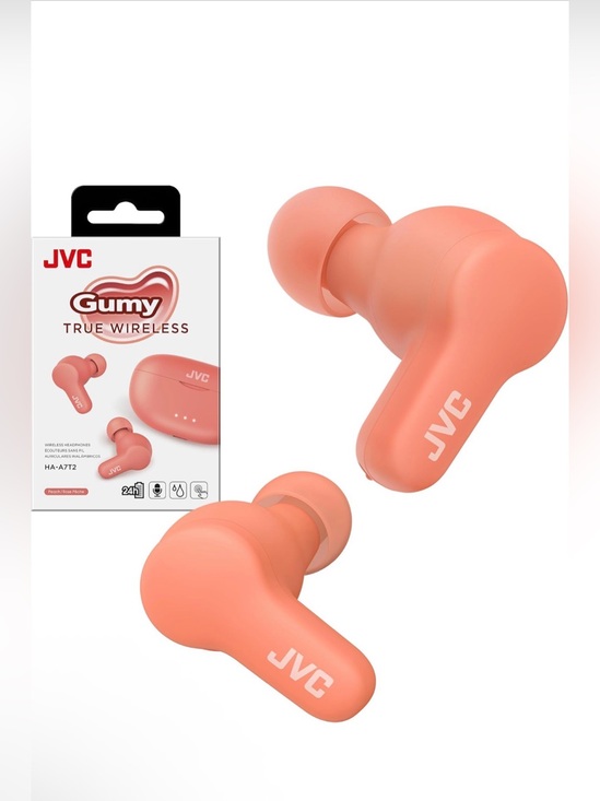 JVC Other - JVC Gumy True Wireless Earbuds - Coral Pink